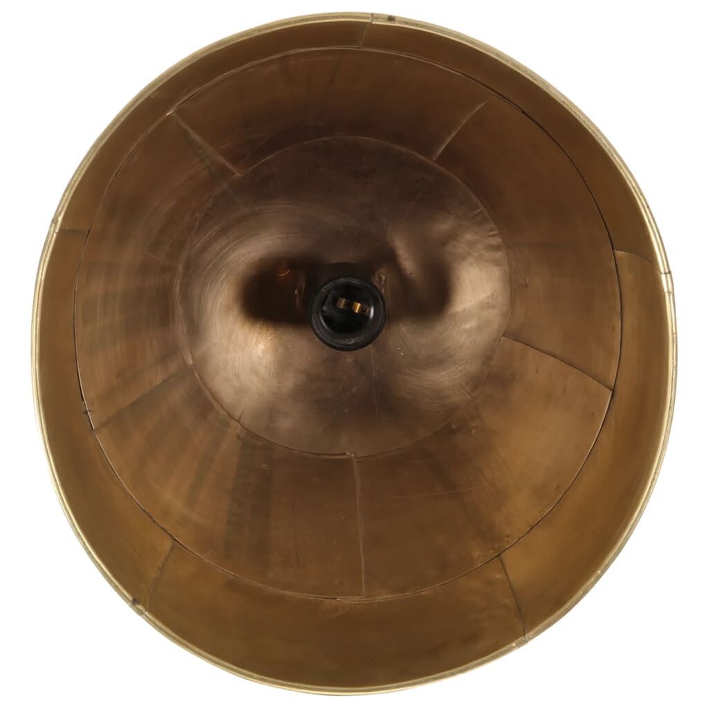 Cole | Industrial Brass Pendant Light Duo