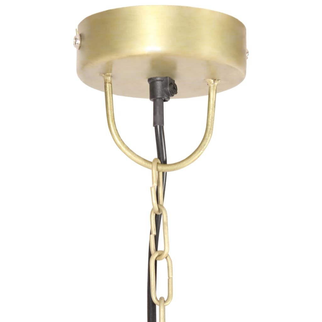 Logan | Brass & Wood Industrial Light