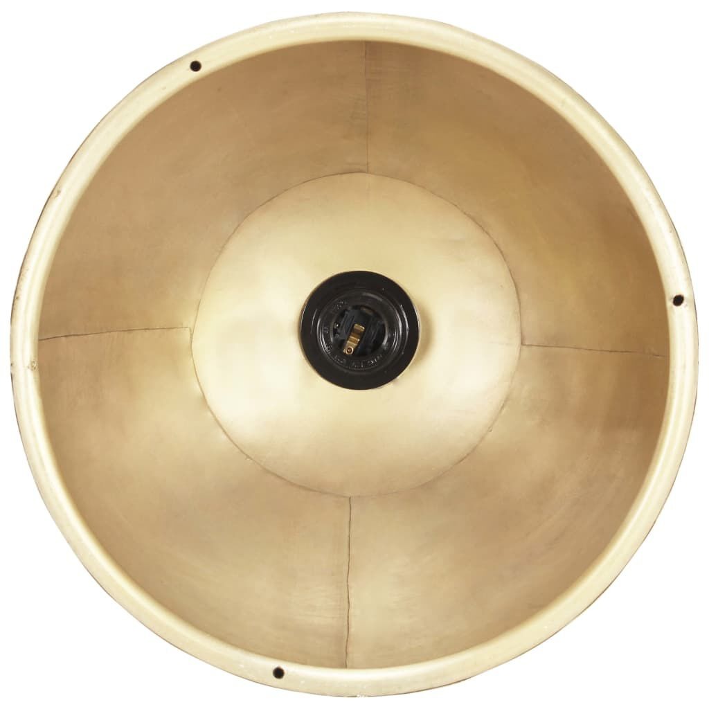Logan | Brass & Wood Industrial Light